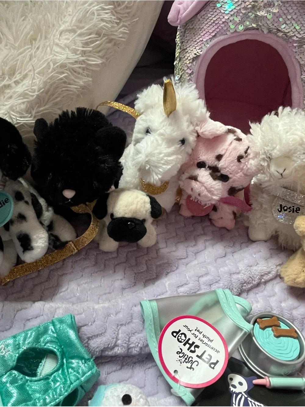 Justice Pet Shop Bundle – accessories and plush